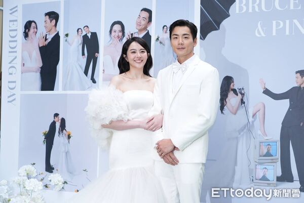 宋芸樺穩交6年首度公開放閃！　「緊牽高帥男友」現身禾浩辰婚禮